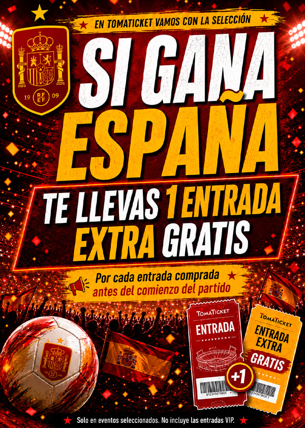 Pilla tu entrada y cruza los dedos