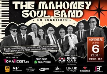 The Mahoney Soul band en Tenerife
