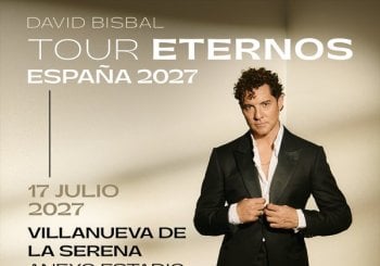 CONCIERTO DAVID BISBAL - VILLANUEVA DE LA SERENA - ANEXO ESTADIO VILLANOVENSE - SÁBADO 17 DE JULIO Badajoz