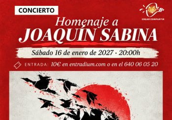 AVES DE PASO - concierto homenaje a Joaquín Sabina a Barcelona