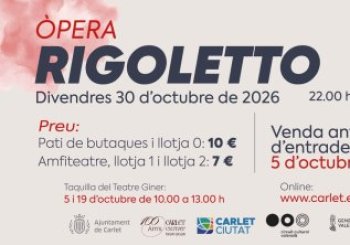 ÒPERA RIGOLETTO A CARLET Valencia