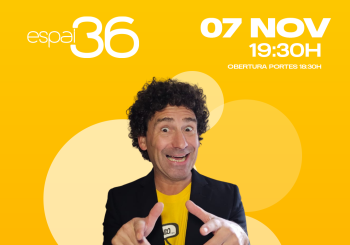 Monòleg de CARLITOS ALCOVER, espai 36 sant llorenç Balears, Illes