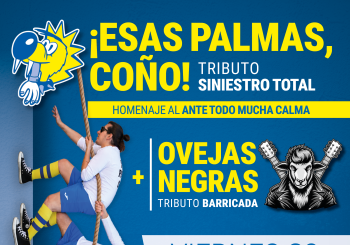 ¡ESAS PALMAS, COÑO! Tributo Siniestro Total + Ovejas Negras Tributo Barricada Castellón Valencia/València