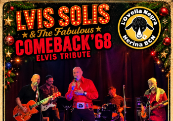 Elvis Christmas special con Lvis Solis&COMEBACK'68 Elvis Tribute en L'Ovella Negra Barcelona