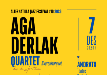 AGA DERLAK QUARTET - ALTERNATILLA JAZZ FESTIVAL 2026 - ANDRATX Balears, Illes