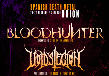 SPANISH DEATH METAL UNION MADRID (Bloodhunter + Voids Legion + Scars Of Oblivion)