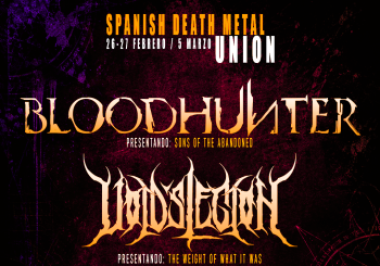 SPANISH DEATH METAL UNION BILBAO (Bloodhunter + Voids Legion + Rise of the Shadows) en Madrid
