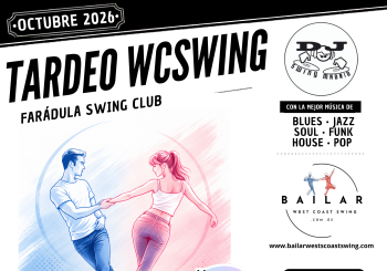 Domingo 18. Tardeo en Farándula Swing Club. Clase + Baile Social west Coast Swing en Madrid