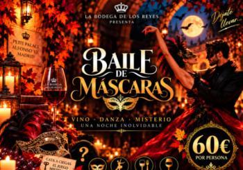 Baile de Máscaras con Cata Ciega en Madrid