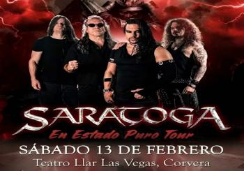 SARATOGA – “III ACTOS: EN ESTADO PURO” CORVERA 13/ en Asturias