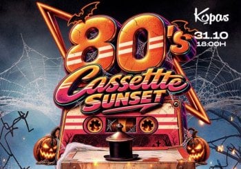 Cassette Sunset 80’s + concierto (Especial Halloween tardeo) Málaga