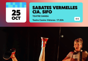 SABATES VERMELLES Cia. Sifó en Girona