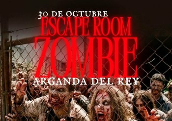 ESCAPE ROOM ZOMBIE ARGANDA DEL REY 2026 Madrid