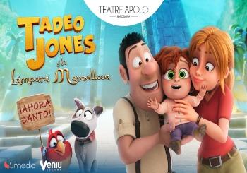Tadeo Jones y la lámpara maravillosa en Barcelona