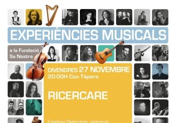 Ricercare. Esteban Belinchón, violoncel. Balears, Illes