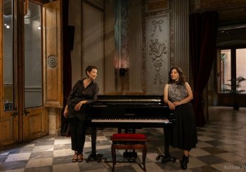 Sandra Rehder i Anne Sophie Vallvé (Tango vs. Clàssica) a Barcelona