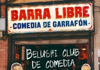 BARRA LIBRE , COMEDIA DE GARRAFON, Jorge Huerta y Mariano Bartolome a Zaragoza