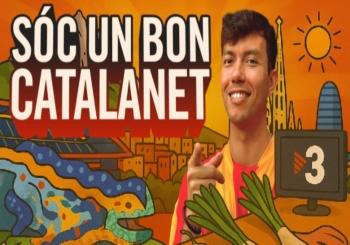 Sóc un bon catalanet en Barcelona