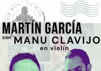 Martín García (con Manu Clavijo al violín) en Libertad 8 en Madrid