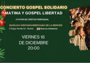 Matina y Gospel Libertad en Concierto Solidario - Concierto Gospel Navidad 2026 Madrid