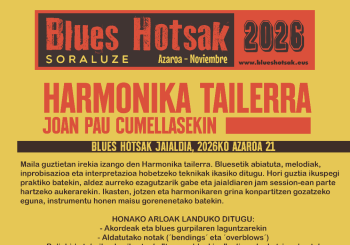 Harmonika ikastaroa / Curso de harmonica a Gipuzkoa