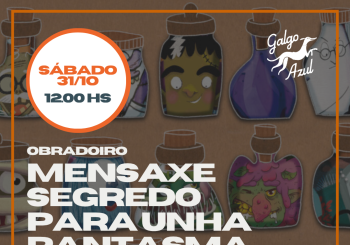 Obradoiro: Mensaxe segredo para unha pantasma (31/10) Coruña, A