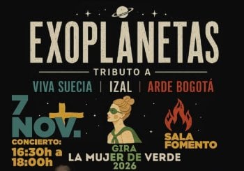 Tributo a Viva Suecia, Izal y Arde Bogotá por Exoplanetas Valencia/València
