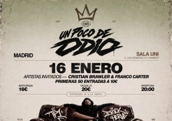 Concierto de Erick Hervé / Un poco de odio en Madrid