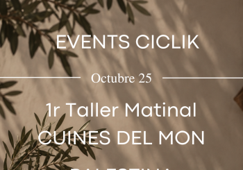 Taller matinal cuina Palestina Barcelona