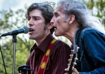 Jimmie Dale Gilmore and Butch Hancock with Colin Gilmore en Auckland