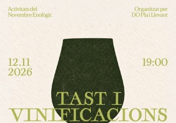 Tast i vinificacions de vins blancs - Novembre enològic 2026 Balears, Illes
