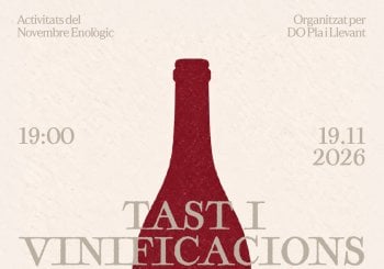 Tast i vinificacions de vins negres - Novembre enològic 2026 Balears, Illes