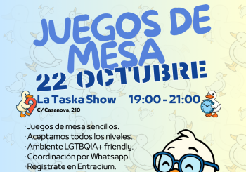 Juegos de mesa LGTBCN x La Taska en Barcelona