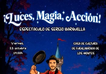 LUCES, MAGIA, ACCIÓN en Badajoz