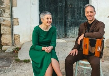 Carles Belda i Anna Roig a Girona