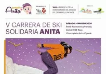 V Carrera de Esquí Solidaria Anita en Porté-Puymorens