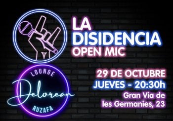 jam de comedia la disidencia, 29 de agosto Valencia/València