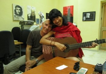 Miryam Quiñones canta a Vicente Feliú en Madrid