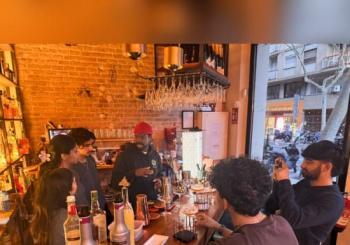 Creative Cocktail Experience with Cava & Tapas in a Local Bar Barcelona