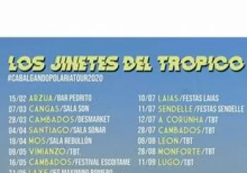 Los Jinetes del Trópico en Cangas en Cangas do Morrazo