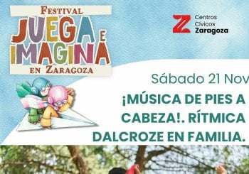 ¡MÚSICA DE PIES A CABEZA!. RÍTMICA DALCROZE EN FAMILIA. Patricia Romero Puente. FESTIVAL JUEGA E IMAGINA. Centro musical Bal de Larte Zaragoza