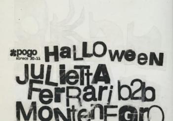 Pogo Halloween: Julietta Ferrari b2b Montenegro en Madrid
