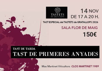 TAST DE TARDA - TAST DE PRIMERES ANYADES en Tarragona