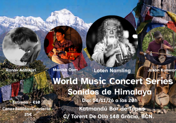 Sonidos de Himalaya en Barcelona