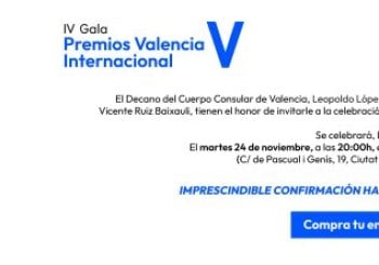 IV GALA PREMIOS VALENCIA INTERNACIONAL