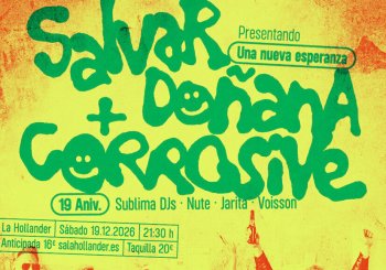 SALVAR DOÑANA + CORROSIVE en Sevilla