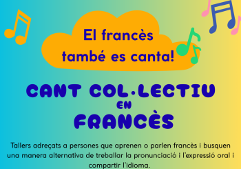Canto colectivo en francés Barcelona