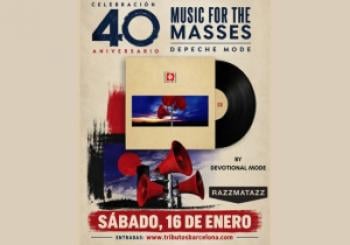 MUSIC FOR THE MASSES en barcelona