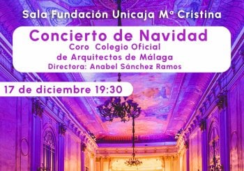 Concierto de Navidad Coro Colegio Oficial de Arquitectos de a beneficio de Cudeca Málaga