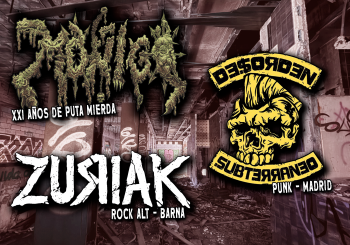 MOÑIGO + ZURIAK + DESORDEN a Madrid